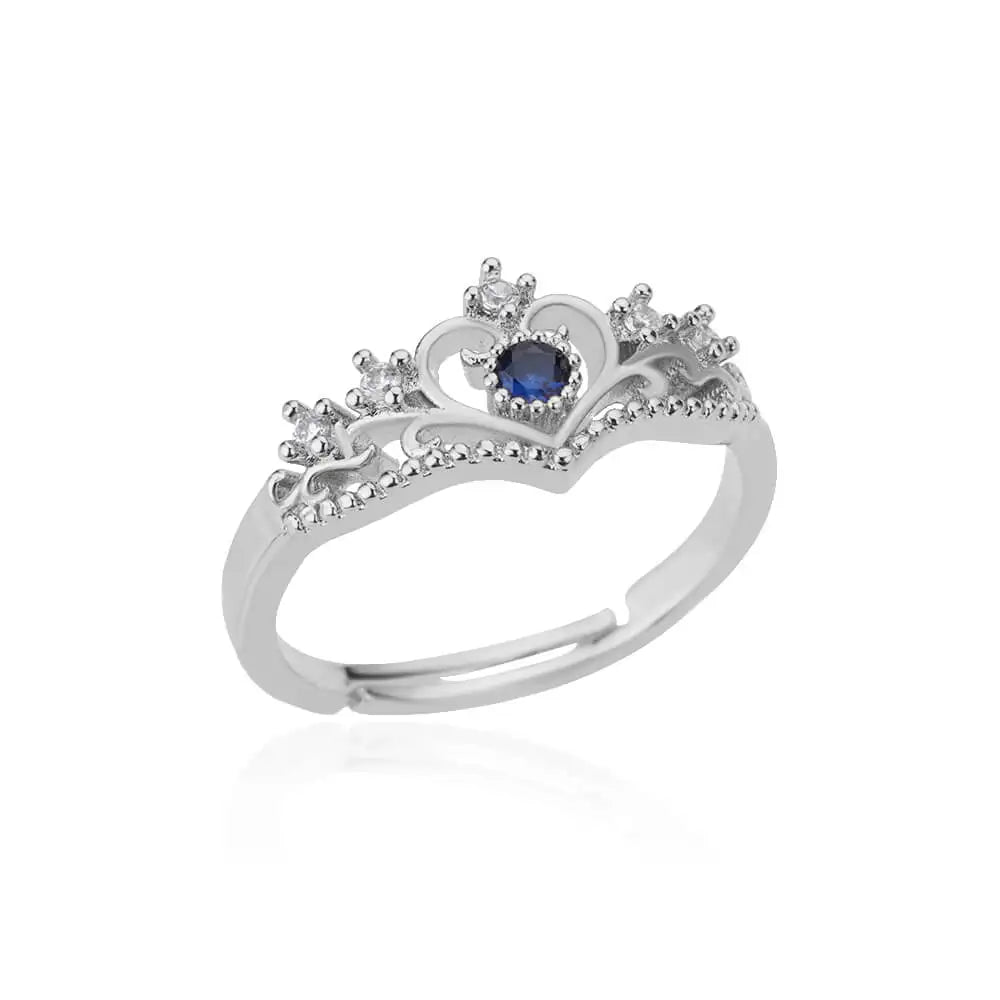 Zircon Double Star Rings