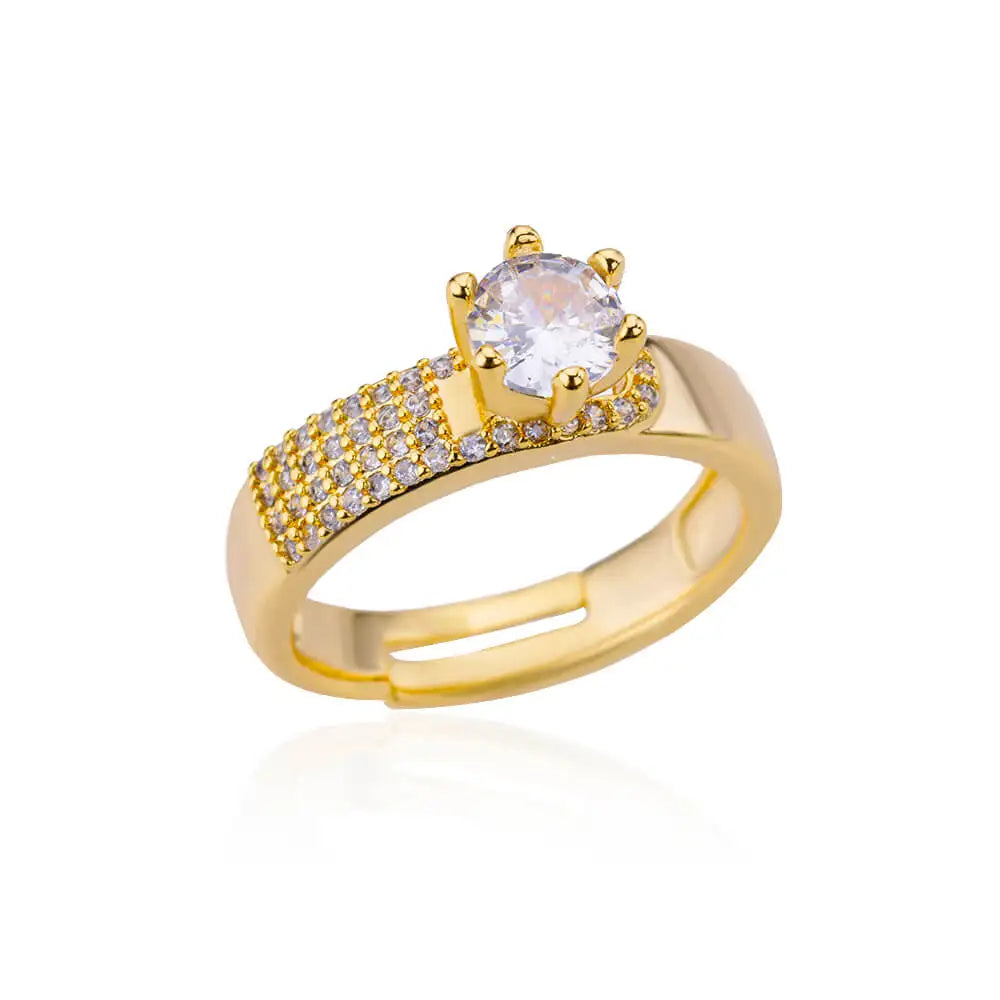 Zircon Double Star Rings