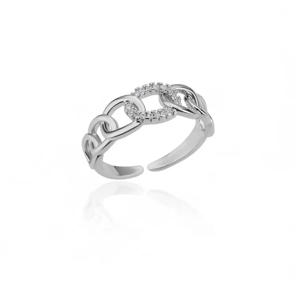 Zircon Double Star Rings