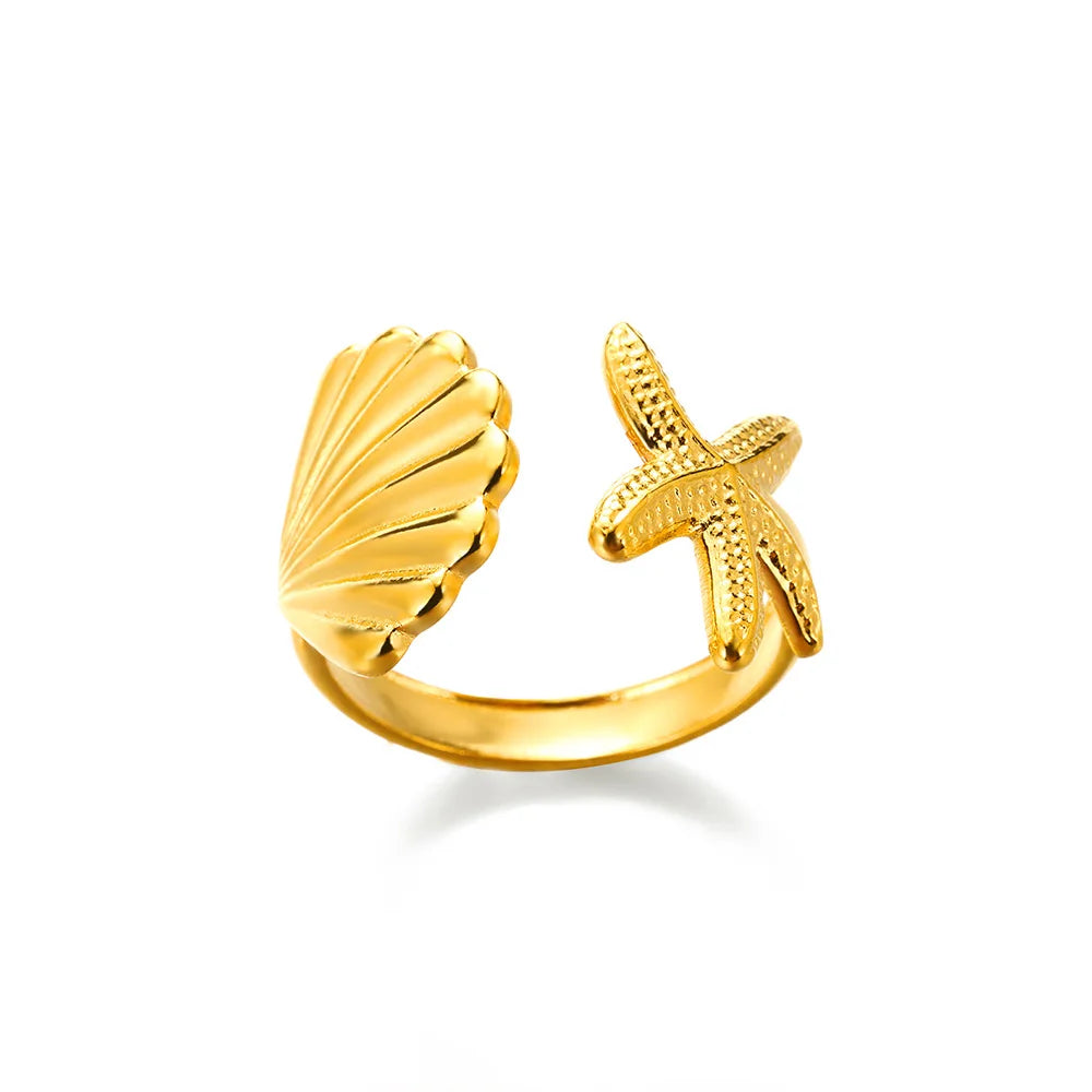 Zircon Double Star Rings
