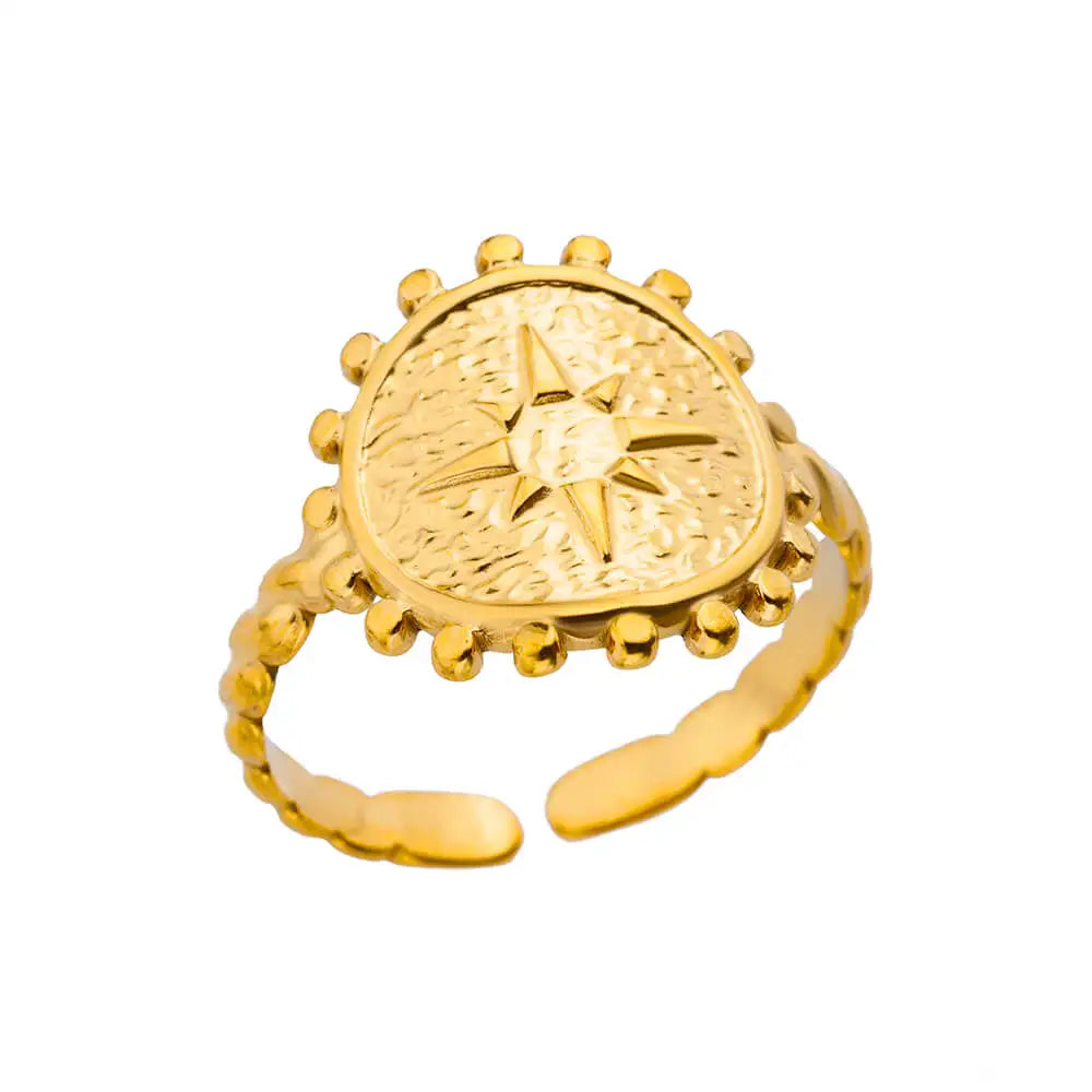 Zircon Double Star Rings