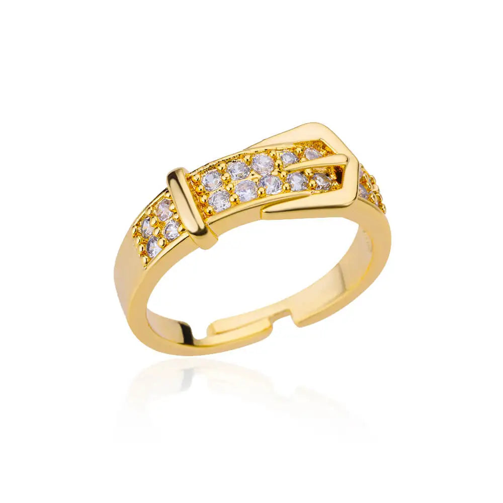 Zircon Double Star Rings